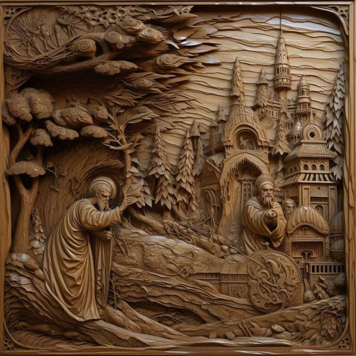 نموذج ثلاثي الأبعاد لآلة CNC 3D Art 